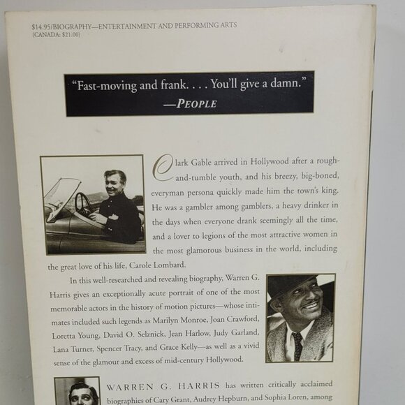 Clark Gable: A Biography Paperback - Picture 3 of 8